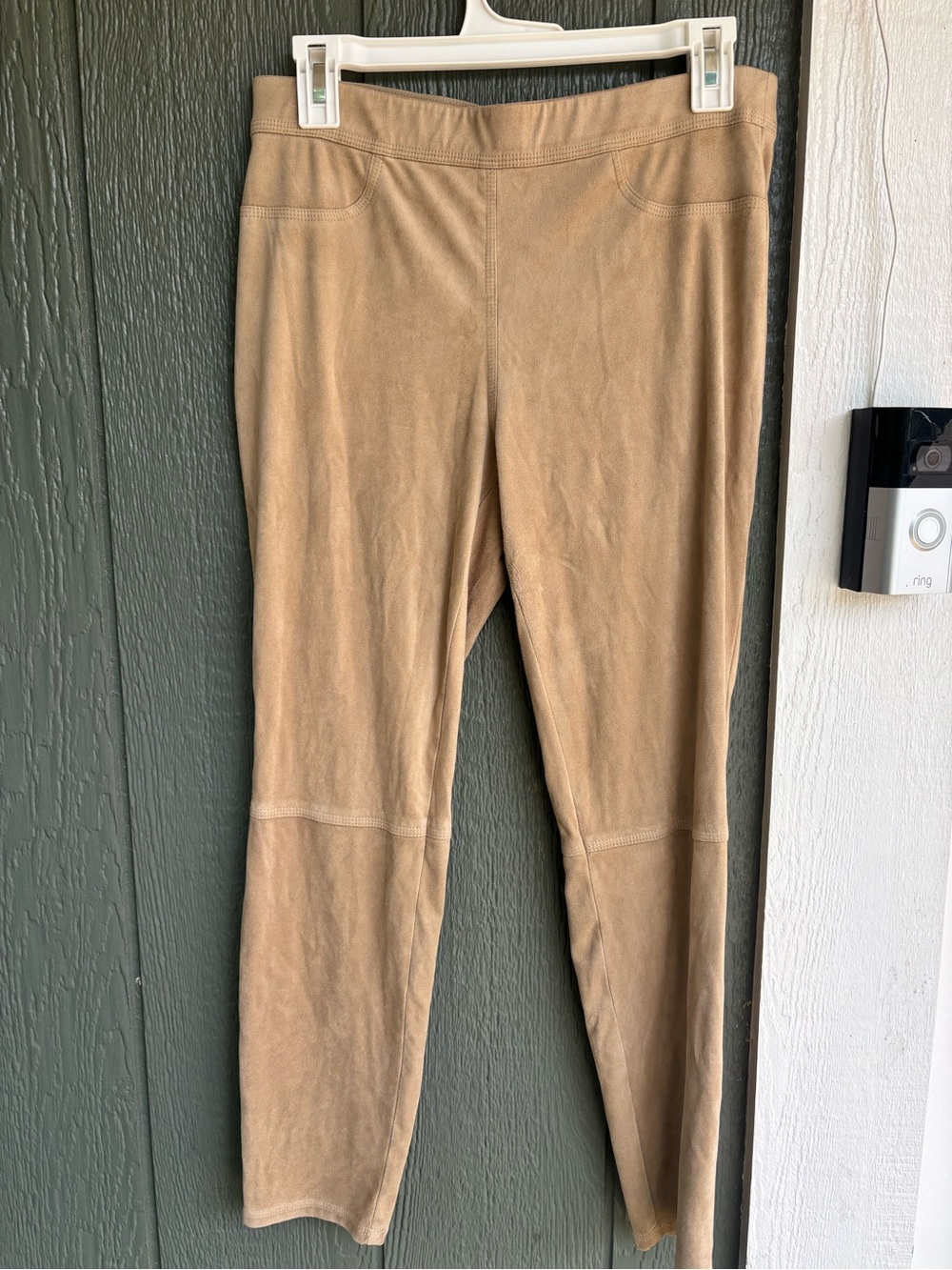 Sophie Max Faux Suede Pull On Legging Pants
